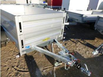 Remolque de coche nuevo Humbaur HA 132513 mit KV und Bordwandaufsatz, 100 km/h 1300 kg, 2510 x 1310 x 350mm: foto 2
