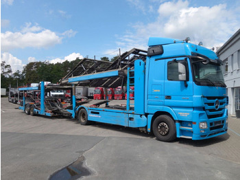 Camión portavehículos Mercedes-Benz Actros 1846 mit Kässbohrer Metago/Vario: foto 4