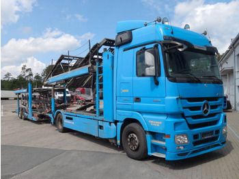 Camión portavehículos Mercedes-Benz Actros 1846 mit Kässbohrer Metago/Vario: foto 3