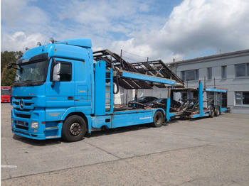 Camión portavehículos Mercedes-Benz Actros 1846 mit Kässbohrer Metago/Vario: foto 2