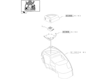 Unidad de control NEW HOLLAND