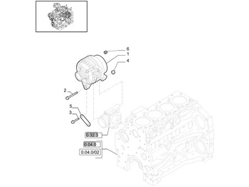 Alternador NEW HOLLAND