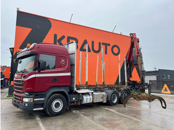 Camión forestal SCANIA R 730