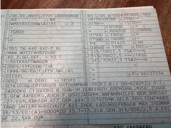 Camión multibasculante MAN 26.440 6X2 Meiller RK 20.70 mit Funk: foto 2 Camión multibasculante MAN 26.440 6X2 Meiller RK 20.70 mit Funk: foto 2