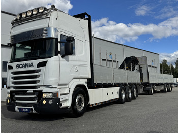 Camión caja abierta SCANIA R 520