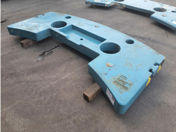 Contrapeso para Autogrúa FAUN ATF 60-3 counterweight 2.0T: foto 2