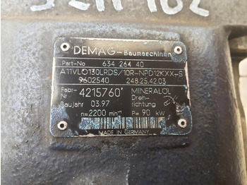 Bomba hidráulica para Grúa Terex AC 80 pump: foto 5