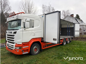 Camión caja cerrada Skåpbil - Scania R410LB: foto 2 Camión caja cerrada Skåpbil - Scania R410LB: foto 2