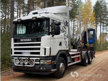Camión forestal SCANIA R164