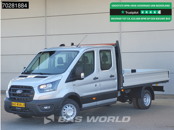 Leasing de Ford Transit 170pk Automaat Dubbel Cabine 3500kg Trekhaak Open Laadbak Pritsche SYNC4 scherm CarPlay Camera Airco Trekhaak Cruise control Ford Transit 170pk Automaat Dubbel Cabine 3500kg Trekhaak Open Laadbak Pritsche SYNC4 scherm CarPlay Camera Airco Trekhaak Cruise control: foto 1