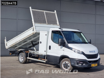 Furgoneta caja abierta Iveco Daily 35C14 Open Laadbak met Kist Dubbellucht 3,5t Trekhaak Airco Cruise Euro6 Pritsche Pickup Open Box Airco Trekhaak Cruise control: foto 3