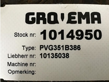 Caja de cambios Liebherr PVG351B386: foto 4