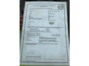 Excavadora de cadenas Volvo EW 220 E TUNNEL: foto 5