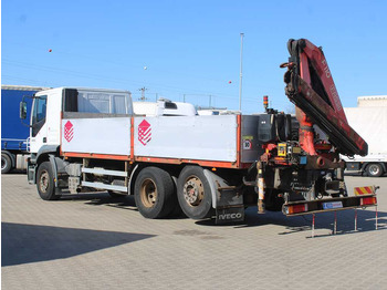 Camión caja abierta, Camión grúa Iveco STRALIS 400, 6X2, EURO 3, HYDRAULIC ARM FASSI F110: foto 5