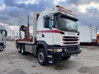 Camión forestal SCANIA G 490