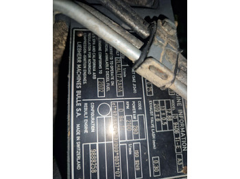 Motor para Maquinaria de construcción LIEBHERR D9406 PARA PIEZAS: foto 3