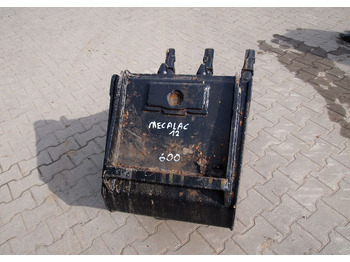 Cazo para excavadora Wyposażenie Mecalac Mecalac 10, 11, 12,   Łyżka kopiąca Mecalac 60cm: foto 4