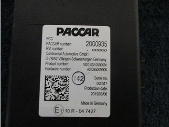Sistema eléctrico para Camión DAF CF400 2000935 PCC REGELEENHEID EURO 6: foto 2