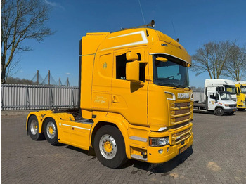 Cabeza tractora Scania R520 V8 / ENGINE RUNNING / RETARDER / HYDRAULICS / NL TRUCK / LIFT+LENKACHSE / ONLY:717000 KM / EURO-6 /2015: foto 2