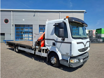 Camión grúa Renault Midlum 220 DXI / PALFINGER PK8501 / REMOTE / ROTATOR / ONLY:189280 KM / AUTOMATIC / EURO-5 / 2009: foto 4