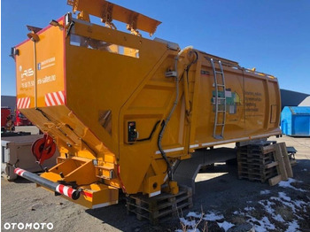 Carrocería intercambiable para camion de basura