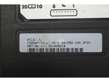 Unidad de control para Equipo de manutención Atlet FZ2007 | Rijregeling Drive controller ZAPI AC1 FZ2007 24/250A can open sn.: foto 2