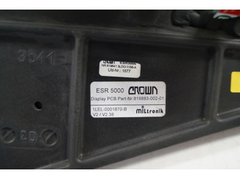 Salpicadero para Equipo de manutención Crown 819883-003-01 | display for ESR5000 lfdnr. 1677: foto 2