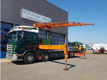 Camión caja abierta SCANIA R 420