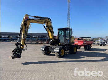 Excavadora de ruedas YANMAR