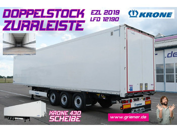 Semirremolque caja cerrada KRONE SD