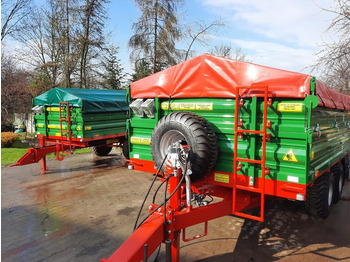 Remolque volquete agrícola nuevo Techmont Anhänger / Trailer / Remorque / Rimorchio / Прицеп двухосный тандем / Przyczepa tandem PTTCW 310 10 t: foto 2
