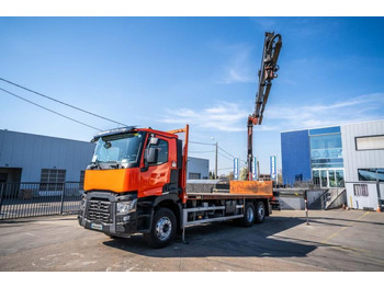 Camión caja abierta RENAULT C 380