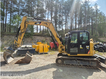 Leasing de  2014 Cat 308E 2 CR beltegraver, med tiltrotator/gripekasett 2014 Cat 308E 2 CR beltegraver, med tiltrotator/gripekasett: foto 2