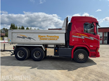 Camión volquete 2018 Scania R580 GODT UTSTYRT TIPPBIL MED 3 AKSLET HENGER: foto 5