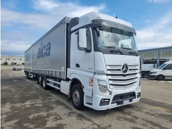 Camión lona MERCEDES ACTROS MOTRICE + BIGA ACTROS 26.45: foto 2