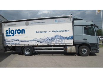 Camión lona Mercedes-Benz Actros 1840L Pr.Pl. LBW 2to. Schiebepl Edschaver: foto 3
