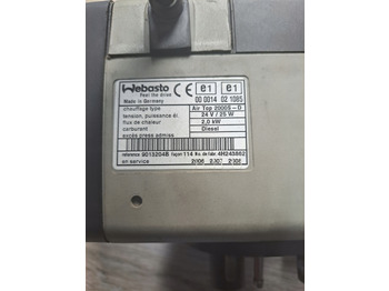 Calefacción/ Ventilación para Camión WEBASTO OGRZEWANIE WEBASTO AIR TOP 2000 S RENAULT MAGNUM DXI: foto 3 Calefacción/ Ventilación para Camión WEBASTO OGRZEWANIE WEBASTO AIR TOP 2000 S RENAULT MAGNUM DXI: foto 3