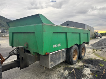 Remolque volquete agrícola