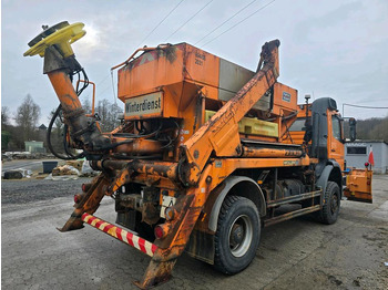 Máquina quitanieve Mercedes-Benz Atego 1828 AK Absetzkipper Meiller Schmidt Schneepflug Küpper-Weisser Salzstreuer Allrad: foto 3