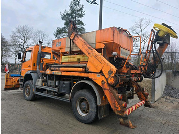 Máquina quitanieve Mercedes-Benz Atego 1828 AK Absetzkipper Meiller Schmidt Schneepflug Küpper-Weisser Salzstreuer Allrad: foto 2