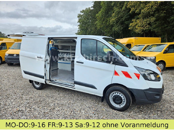 Furgoneta pequeña Ford Transit Custom Sortimo Werkstatt 1.Hd Scheckheft: foto 4