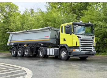 Cabeza tractora, Semirremolque volquete Scania * Zestaw * Scania G400 + Naczepa Kogel Kiper Wywrotka  * Sprowadzony * Bardzo Dobry Stan *: foto 2