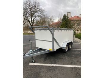 Remolque transporte de ganado nuevo PRZYCZEPA DO PRZEWOZU ŚWIŃ / BYDŁA, DMC 2700 / TRAILER FOR TRANSPORTING PIGS / CATTLE, DMC 2700: foto 4