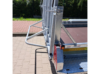 Remolque porta maquinaria nuevo PRZYCZEPA LAWETA DO MINIKOPARKI POD KOPARKĘ Z RAMPĄ 2700KG / MINI EXCAVATOR TRANSPORTER TRAILER WITH RAMPS 2700KG: foto 4