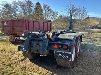Remolque multilift/ Portacontenedores de cadenas Ukurant Kroghejsvogn med bremser: foto 2