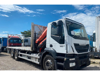 Camión caja abierta IVECO Stralis