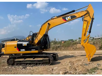 Excavadora de cadenas CATERPILLAR heavy Excavator CAT 320d 320D2 320D2L 323D 325d Original US Used CAT 320d Excavator 20Tons Excavator CAT320C 320D 320d2 on sale: foto 4