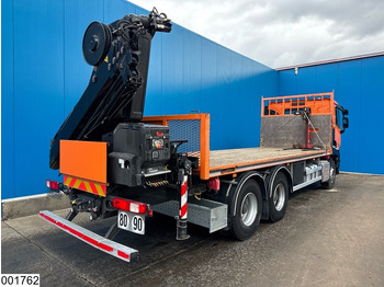Camión caja abierta, Camión grúa Renault C 380 6X4, EURO 6, HIAB, Remote, Steel suspension: foto 2