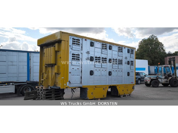 Camión para caballos Finkl 2 Stock Viehaufbau Hubdach: foto 3