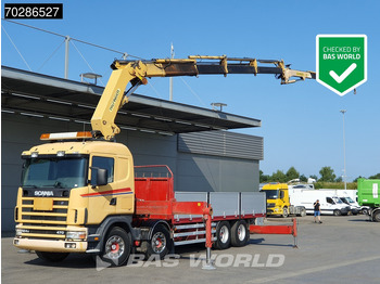 Leasing de Scania 124G 470 8X4 Palfinger PK45000 C4 Crane Kran Fly-Jib Manual Steering Axle Euro 3 Scania 124G 470 8X4 Palfinger PK45000 C4 Crane Kran Fly-Jib Manual Steering Axle Euro 3: foto 1